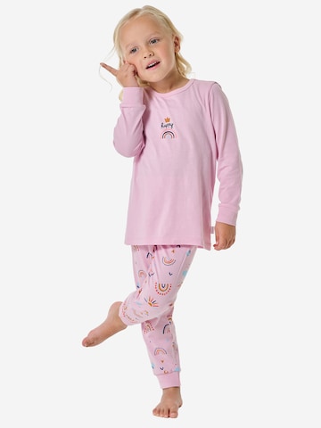 SCHIESSER - Pijama ' Horse World ' en rosa: frente