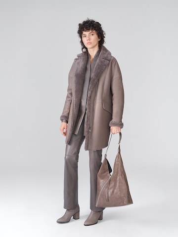 VESPUCCI BY VSP Winter Coat 'Maeline' in Grey