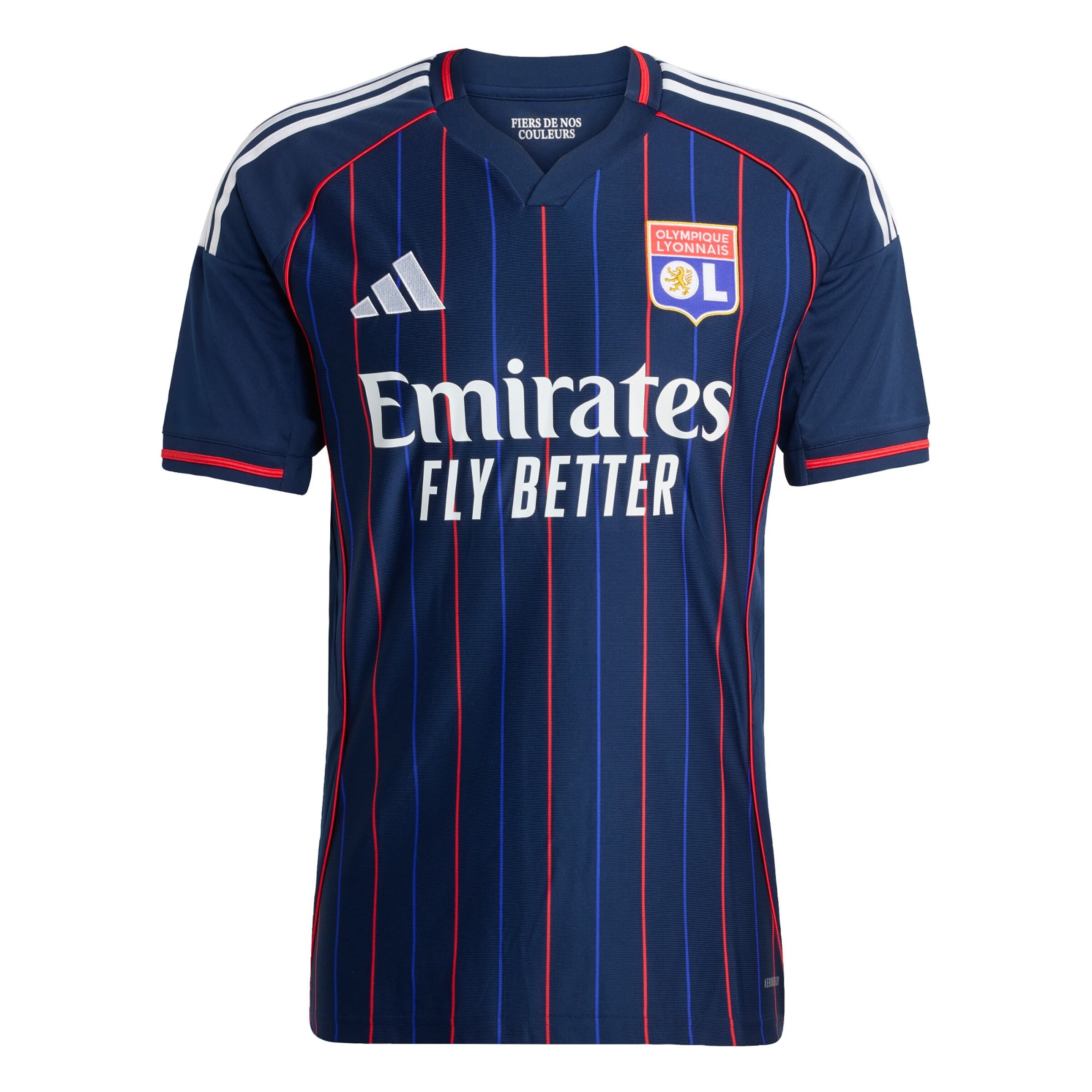 Maillot 'Olympique Lyon 25/26' ADIDAS PERFORMANCE en bleu : devant