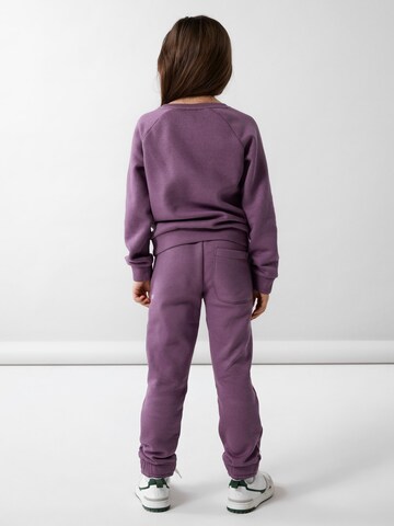 NAME IT - Sweatshirt 'Malou' em roxo