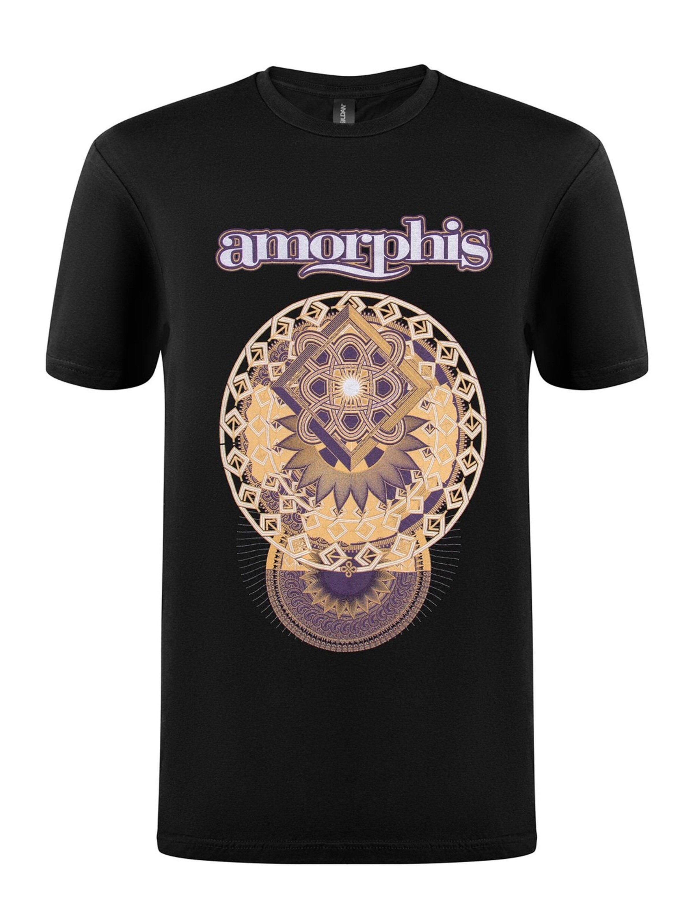 Amorphis Shirt 'Amorphis Halo new T-Shirt' in Black: front