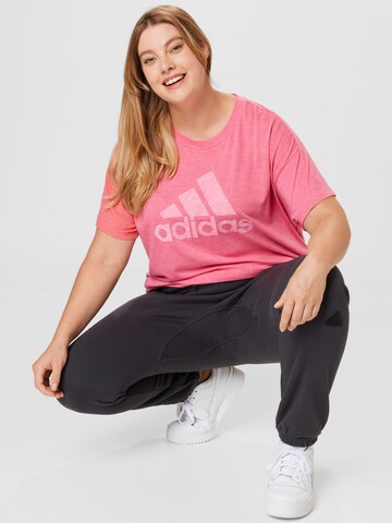 ADIDAS SPORTSWEARTehnička sportska majica 'Future Icons Winners 3.0 ' - ljubičasta boja