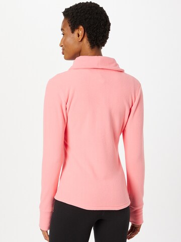 BENCH Fleece jas in Roze