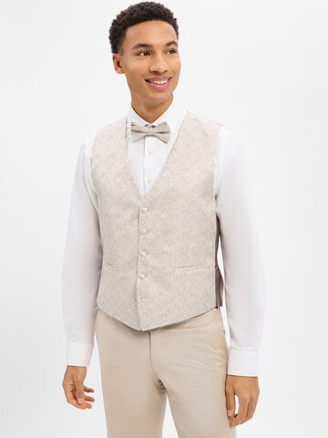 WILVORST Suit Vest in Beige: front