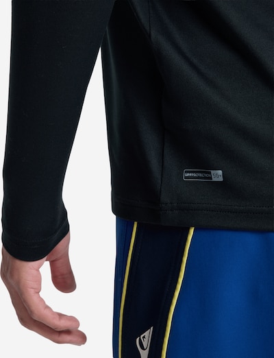 QUIKSILVER Funktionsshirt 'Everyday' in grau / schwarz, Produktansicht