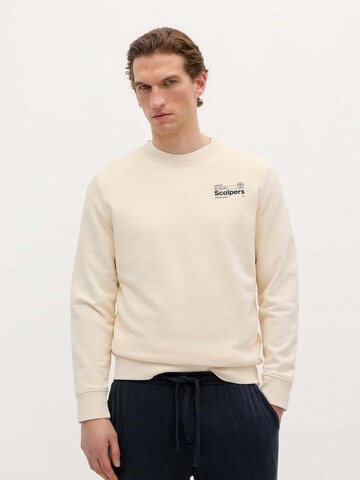Scalpers Sweatshirt ' ' i hvid