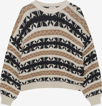 Pull-over Pull&Bear en mélange de couleurs : devant