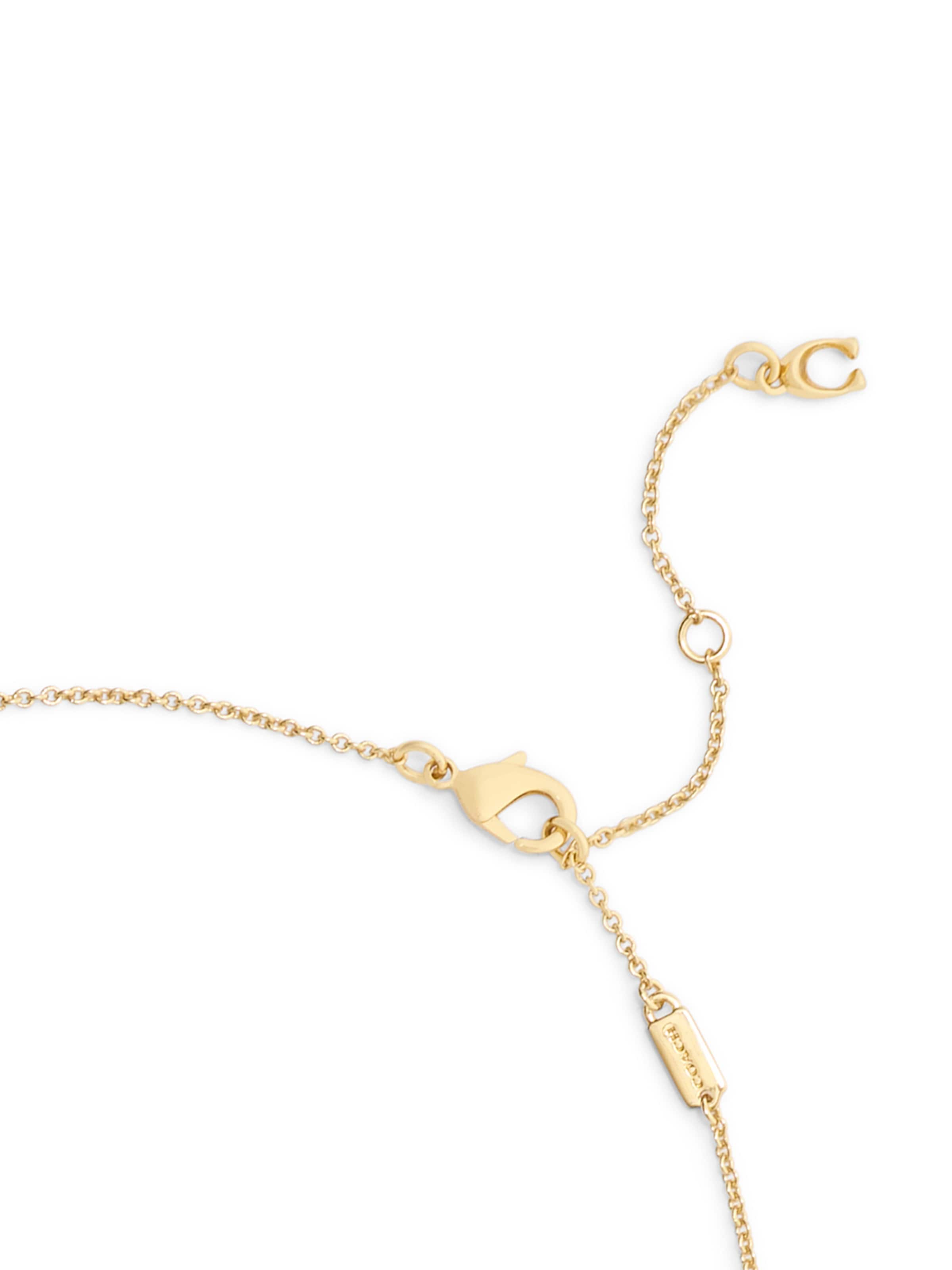 COACH Цепочка 'Signature C Tea Rose' в Золотой