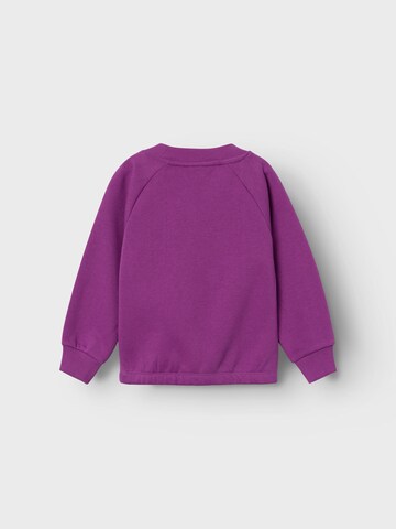 NAME IT Sweatshirt 'RODJA' i lila