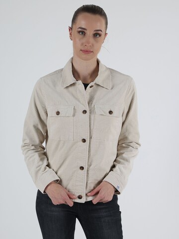 Miracle of Denim Between-Season Jacket in Beige: front