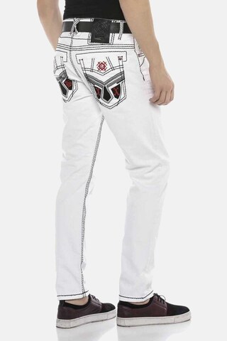 Regular Jean 'DENIM' CIPO & BAXX en blanc