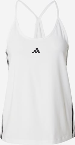 ADIDAS PERFORMANCE - Top desportivo 'HYGLM' em branco: frente