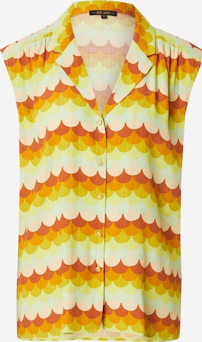 King LouieBluza 'July Peaches' - žuta boja: prednji dio