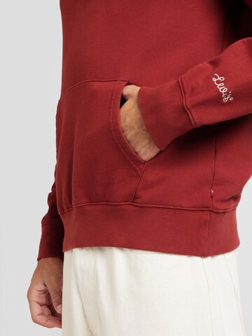 LEVI'S ® Sweatshirt in Rot