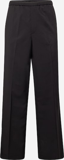 WEEKDAY Trousers with creases 'Axel' in Black, Item view