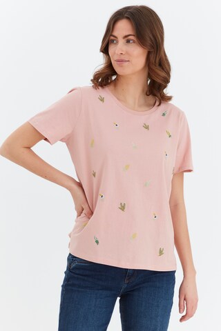 Fransa T-Shirt in Pink: predná strana