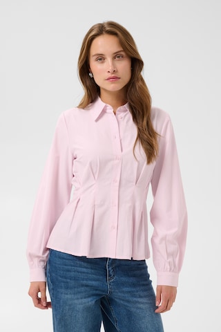 Kaffe Blouse 'Giulia' in Roze: voorkant