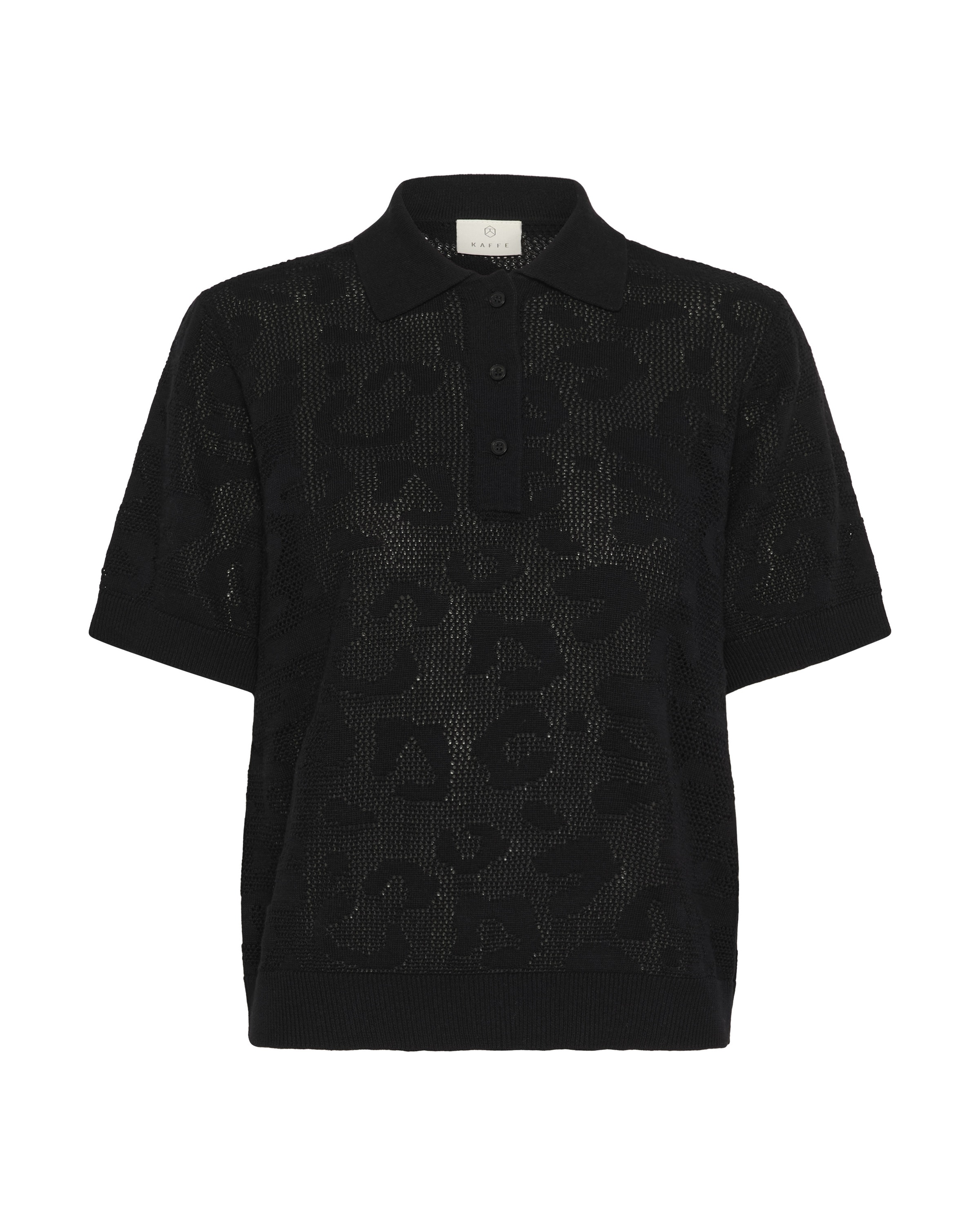 Kaffe Pullover 'Bela' in Schwarz: Vorderseite