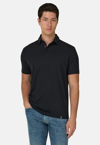 Boggi Milano Shirt in Zwart: voorkant