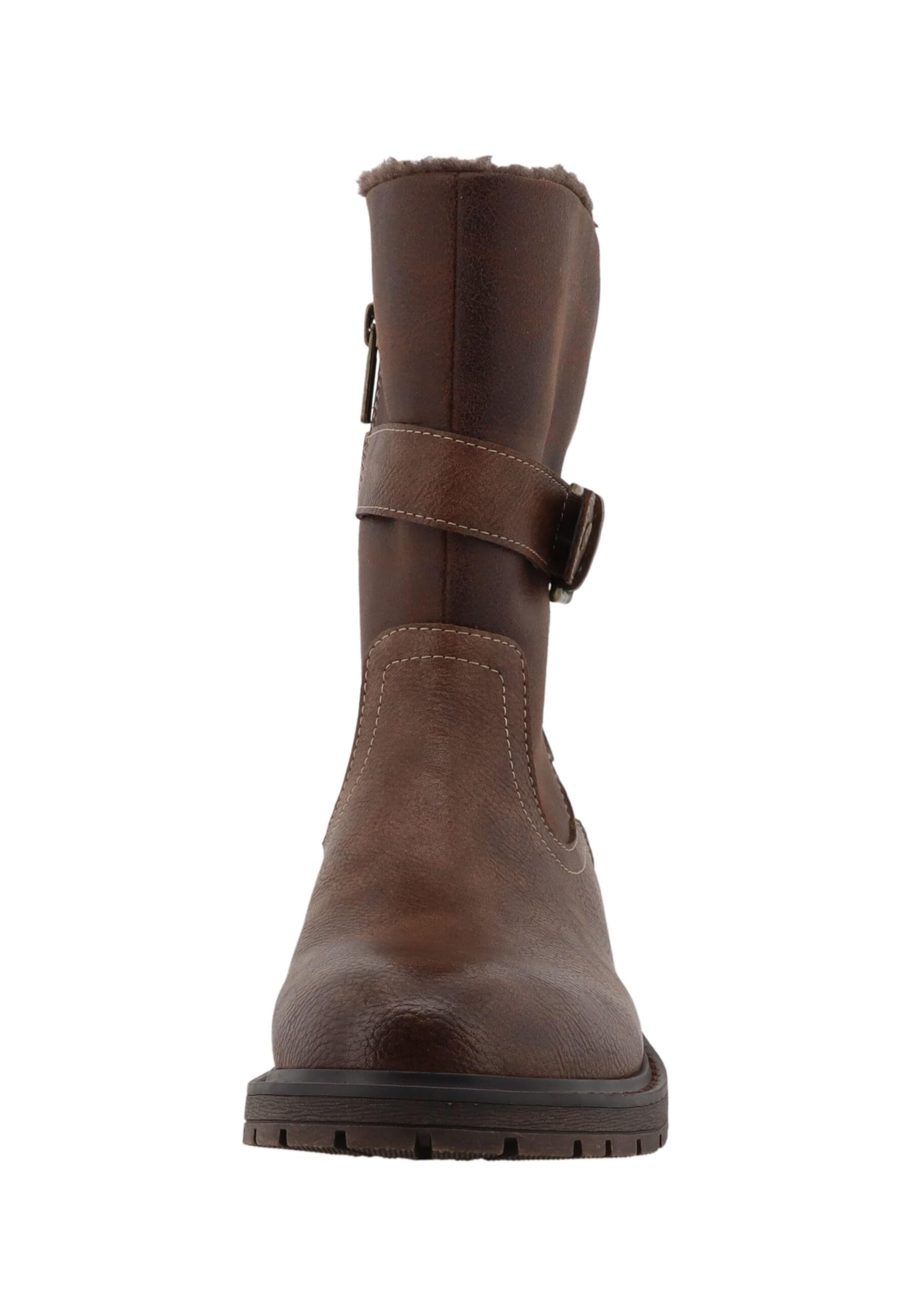 MUSTANG Ботинки 'Bienke' в Коричневый