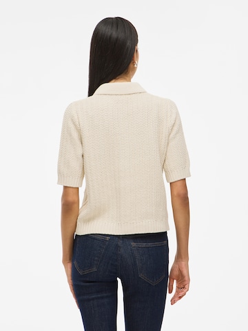 VILA Knit cardigan 'VIGEORGIE' in Beige