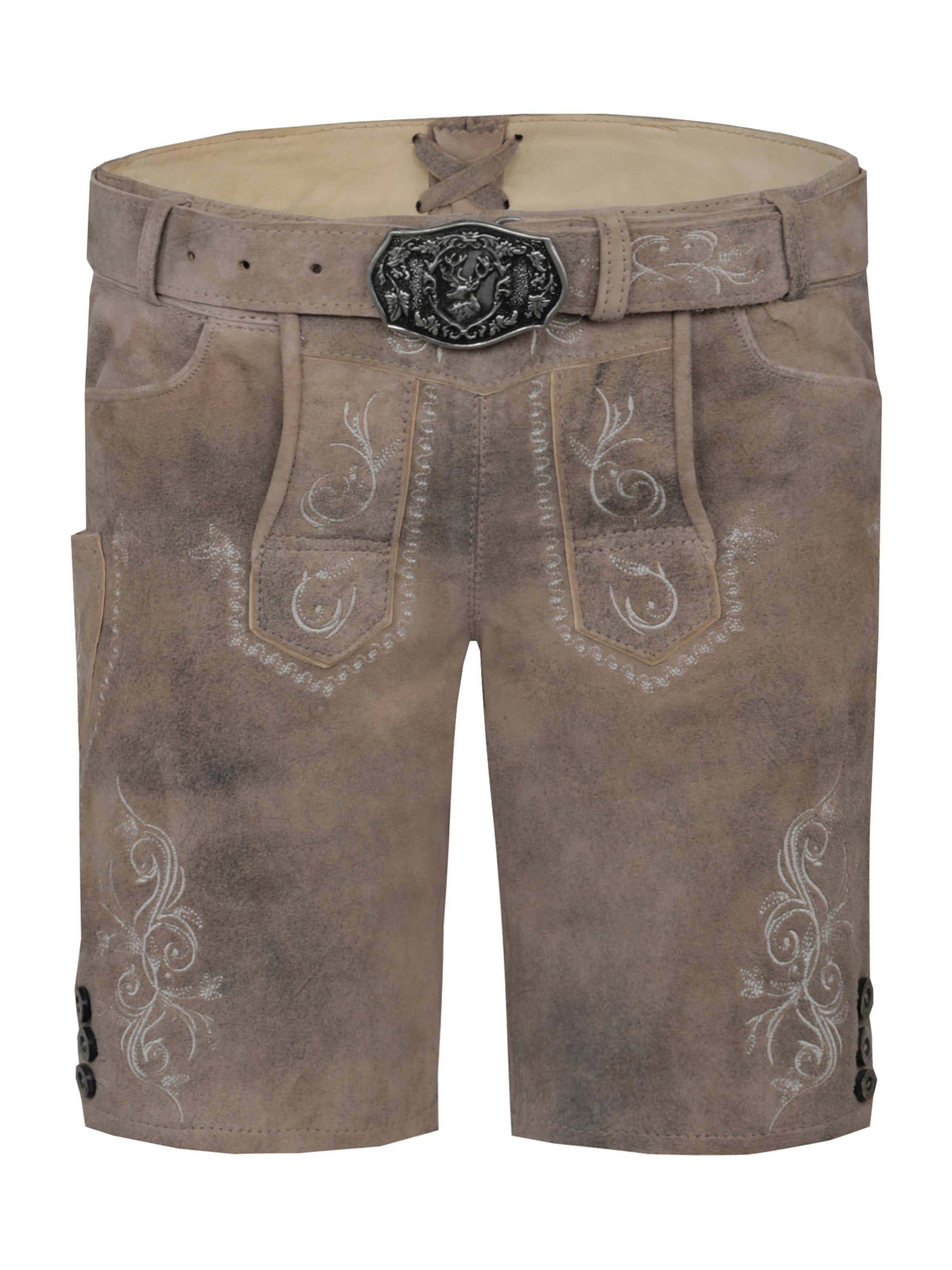 MARJO regular Παντελόνι τοπικής ενδυμασίας 'Monheim' σε καφέ: μπροστά