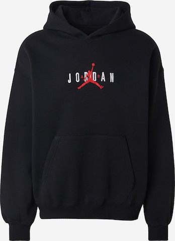juoda Jordan Megztinis be užsegimo: priekis