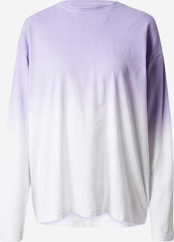 Hey Honey Functioneel shirt 'Tie Dye' in Lila: voorkant