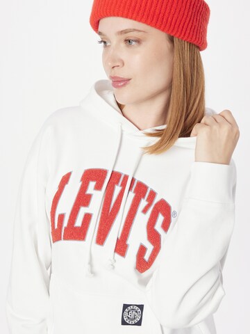 Bluză de molton 'Graphic Standard Hoodie' de la LEVI'S ® pe alb