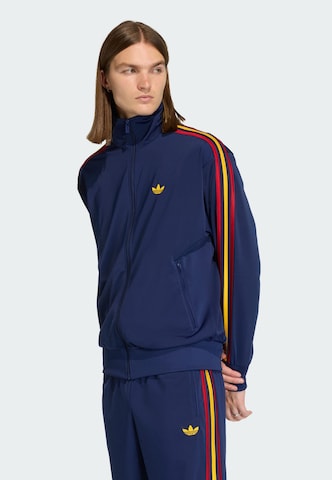 Veste de survêtement 'Firebird' ADIDAS ORIGINALS en bleu : devant