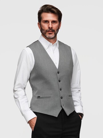 Ombre Bodywarmer in Grijs: voorkant