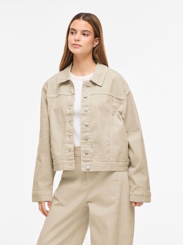 Veste mi-saison 'VINus' VILA en beige : devant
