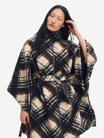 Desigual Keps 'PONCHO ALDAMA BELT 26WAIA15' i grå: framsida