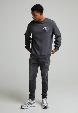 Alessandro Zavetti Sweatshirt 'Vicolo' in Grey