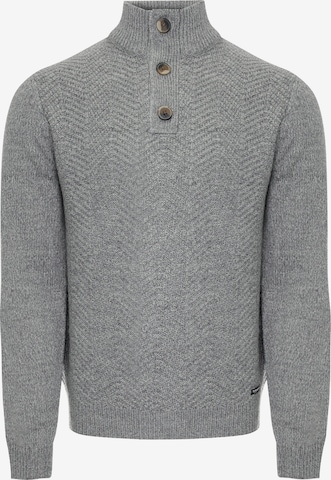 Threadbare Sweater 'Maxwell' in Grey: front