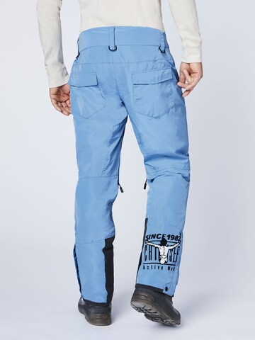 CHIEMSEE Regular Outdoorbroek 'Taos' in Blauw