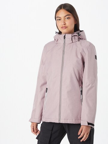 Veste outdoor KILLTEC en violet : devant