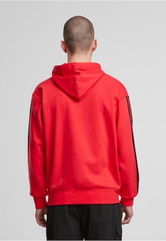 Felpa sportiva 'Essentials 3-Streifen' di ADIDAS SPORTSWEAR in rosso