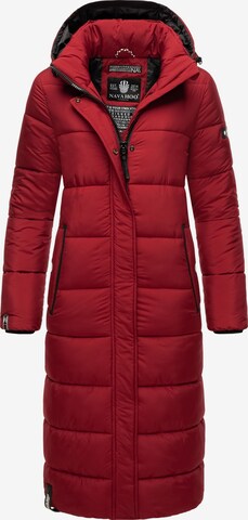 Cappotto invernale 'Isalie' di NAVAHOO in rosso: frontale