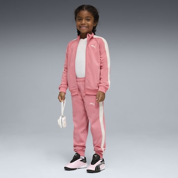 PUMA Sweatsuit 'T7 Always On' in Pink: front
