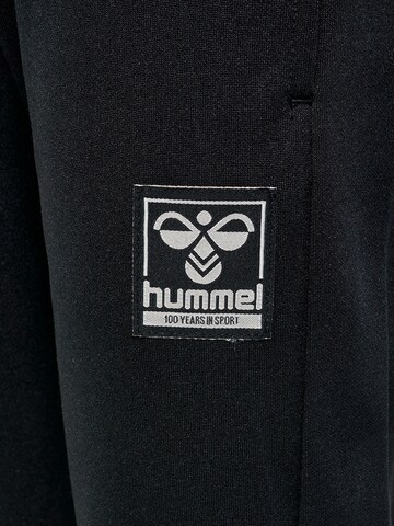 Hummel Tapered Broek in Zwart