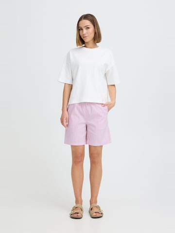 Oxmo - Loosefit Pantalón ' OXFanny ' en rosa