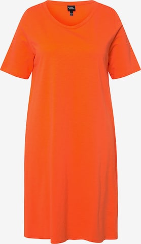Robe Ulla Popken en orange : devant