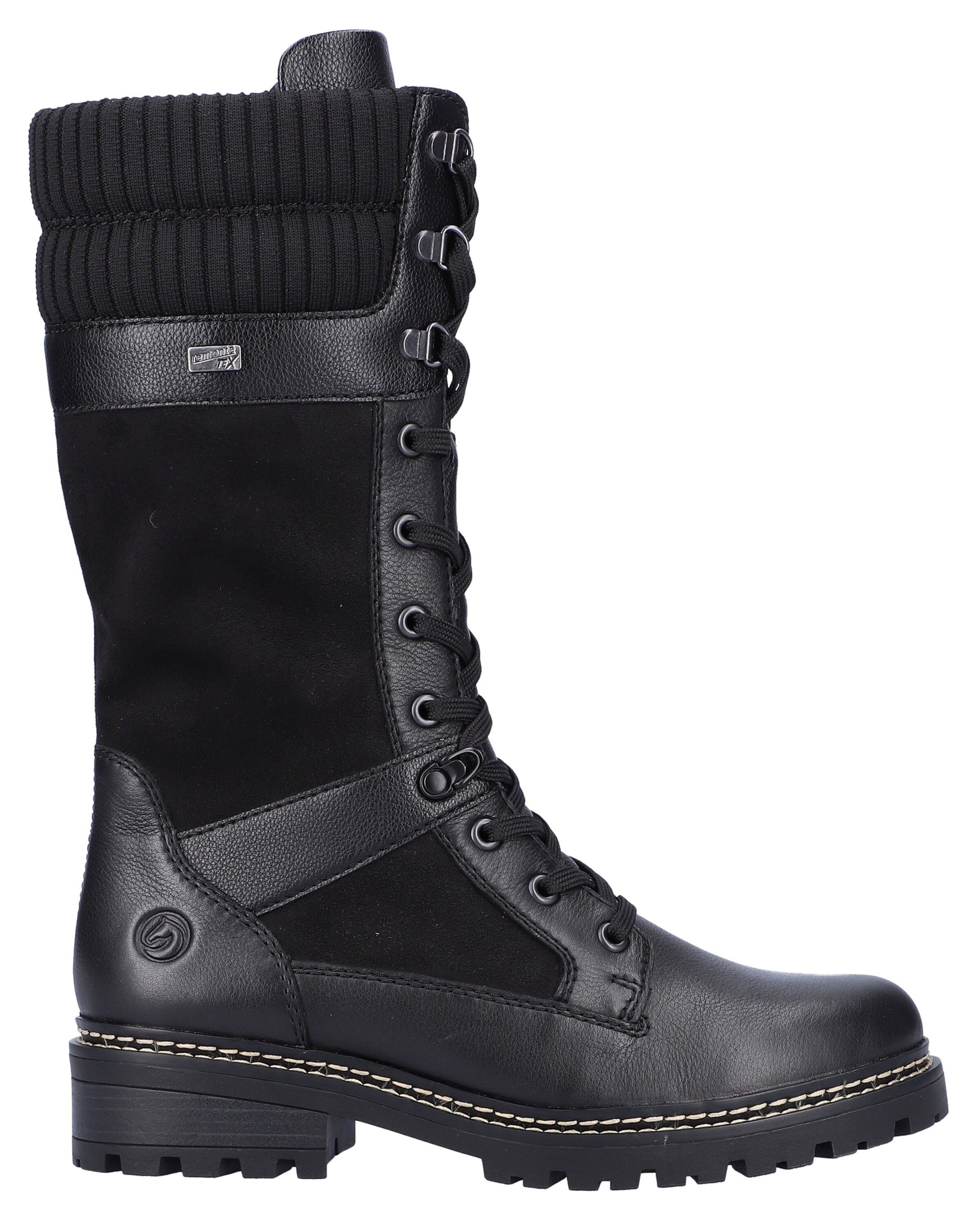 REMONTE - Bota com atacadores em preto