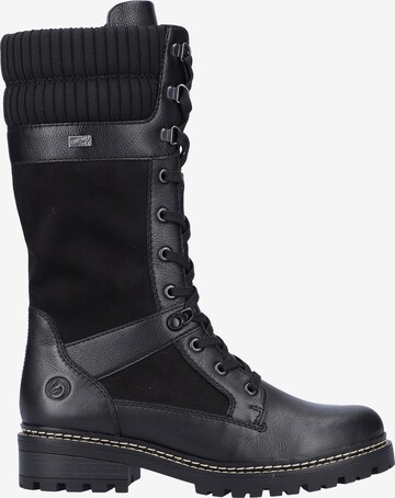 REMONTE Lace-Up Boots in Black