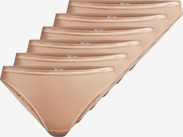 CON-TA Panty 'Modal' in Beige: front