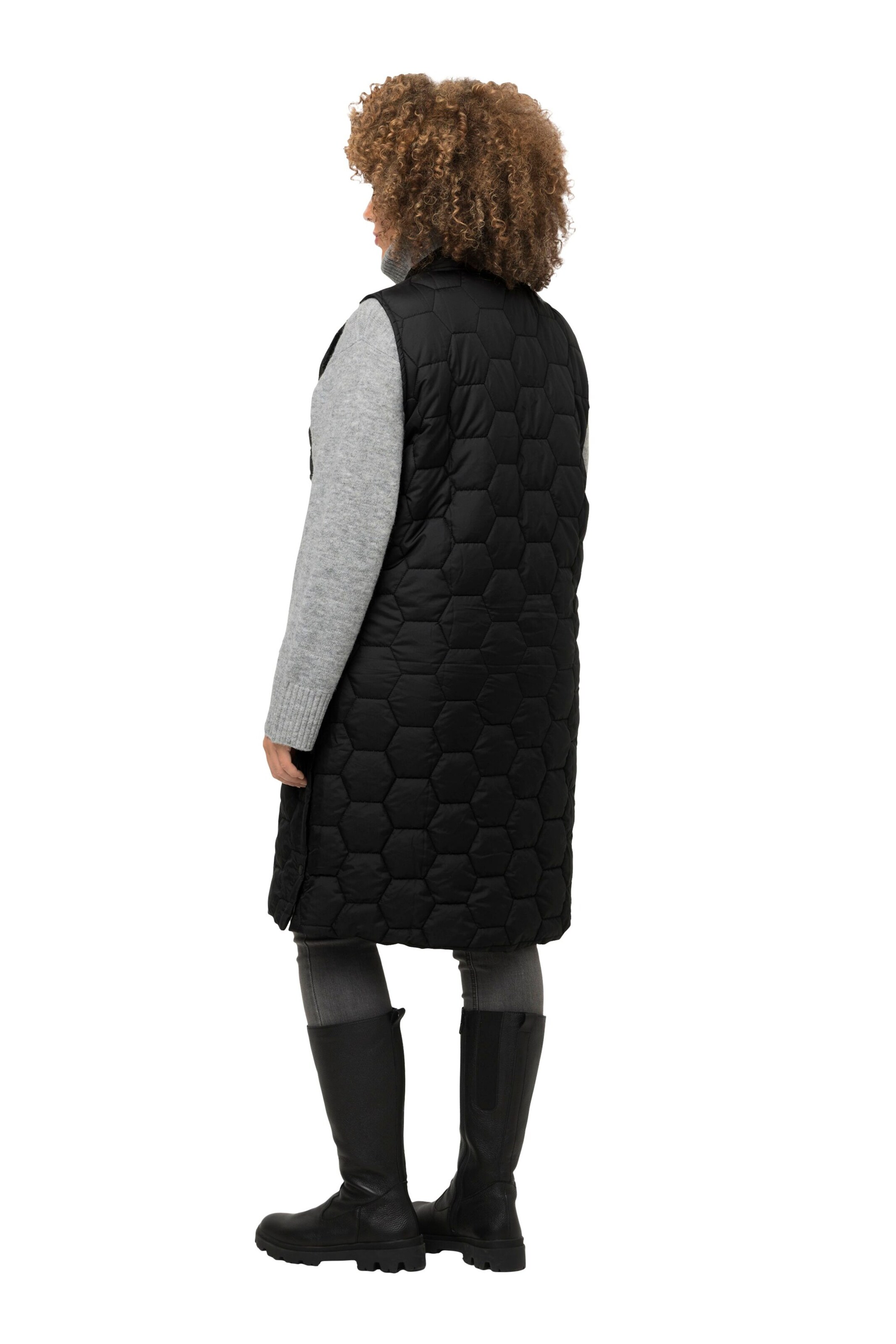 Ulla Popken Bodywarmer in Zwart