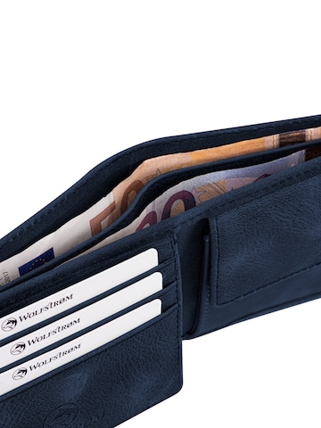 Wolfstrøm Wallet in Blue