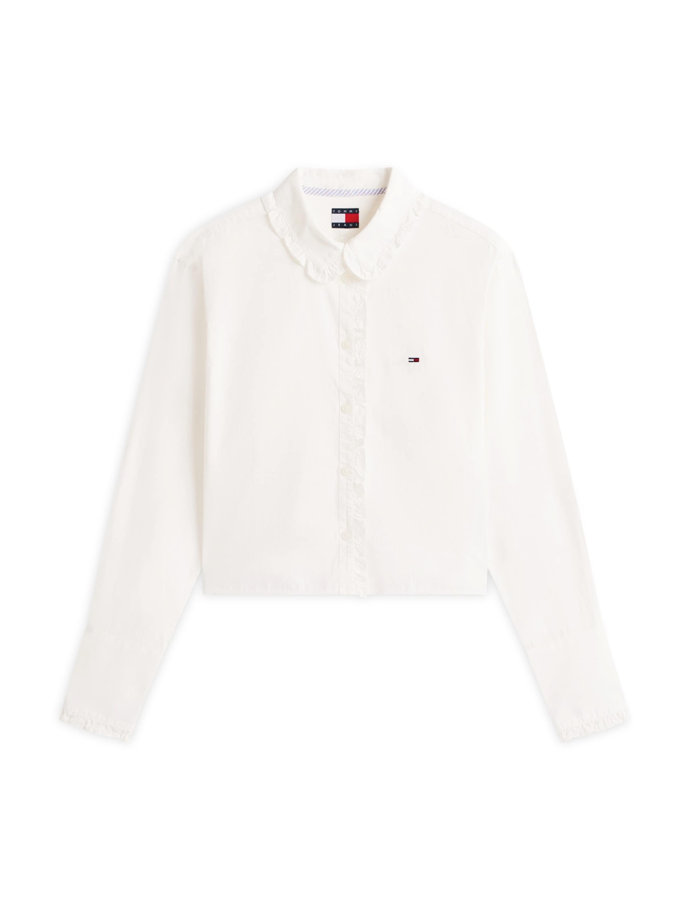 Camicia da donna di Tommy Jeans in bianco: frontale