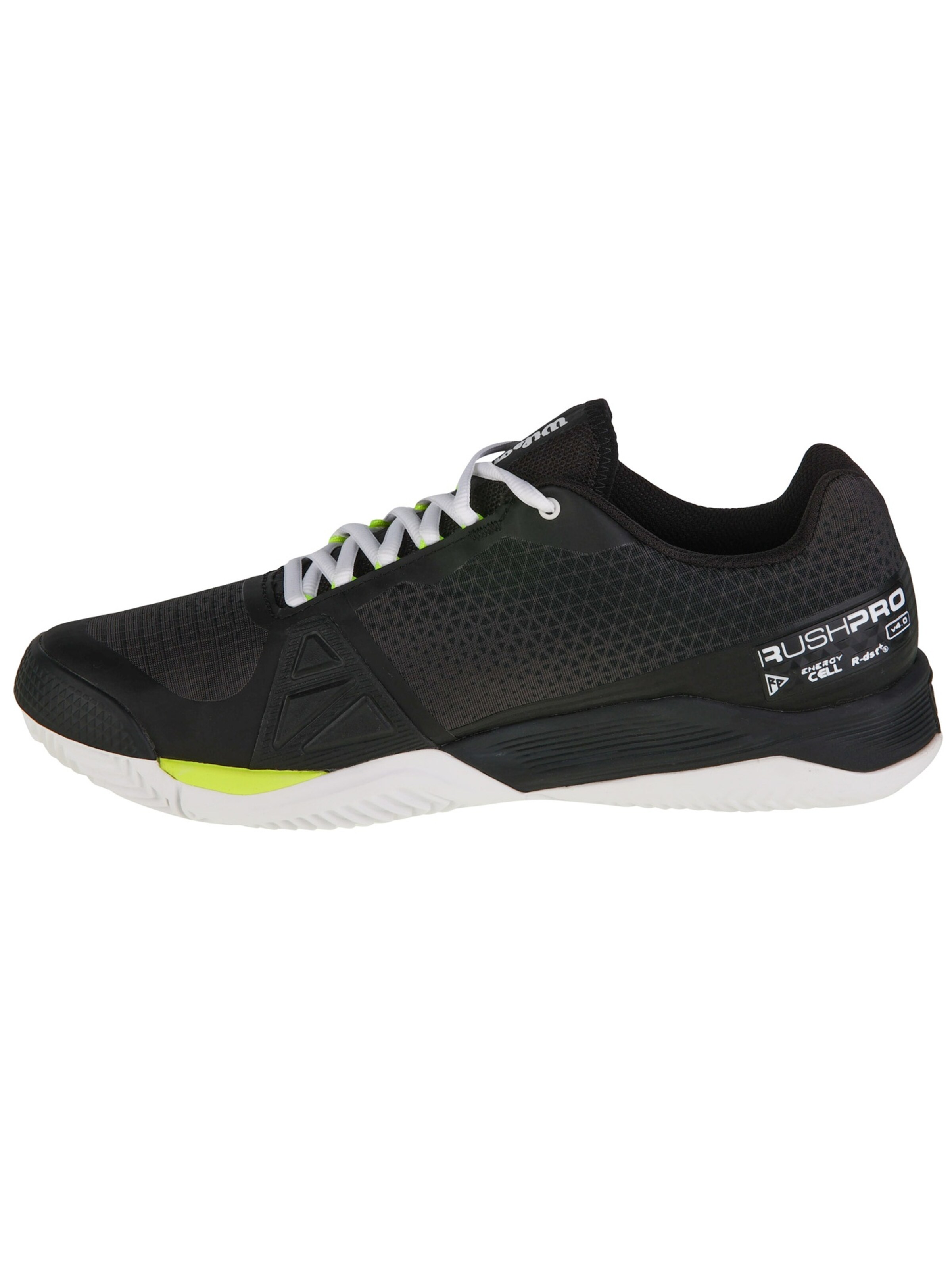 WILSON Athletic Shoes 'Wilson Rush Pro 4.0 Clay' in Black: front